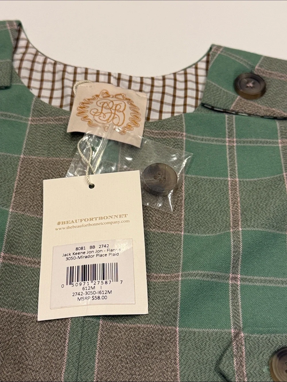 The Beaufort Bonnet Company new tags